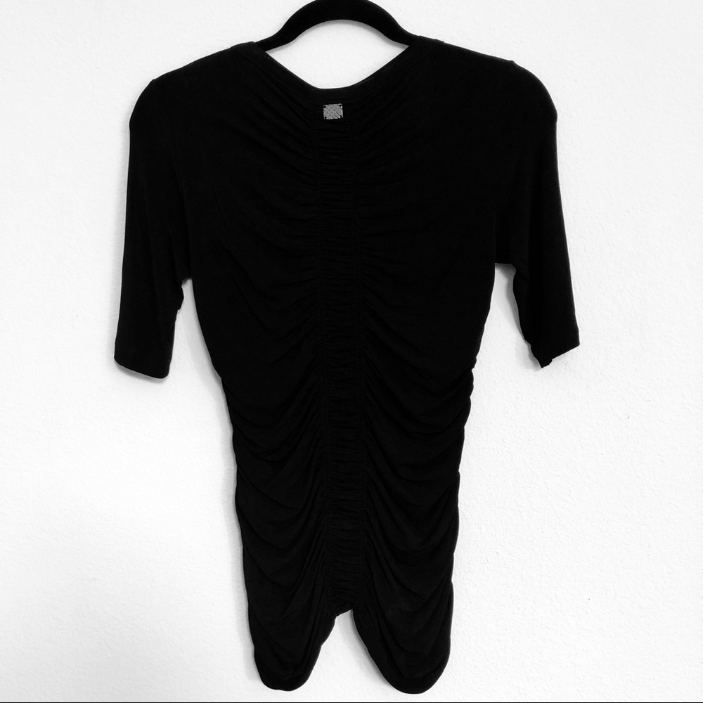 Burberry London Stretch Knit Top Ruching Detail - Picture 4 of 8